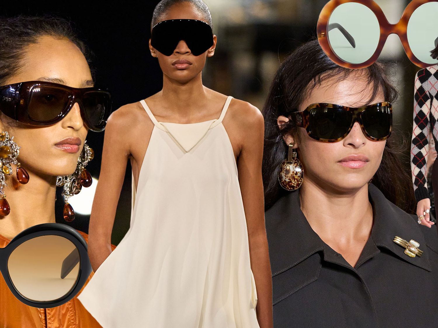 Every Luxury Brand Is Cosigning the Bug-Eye Sunglasses Trend | Who