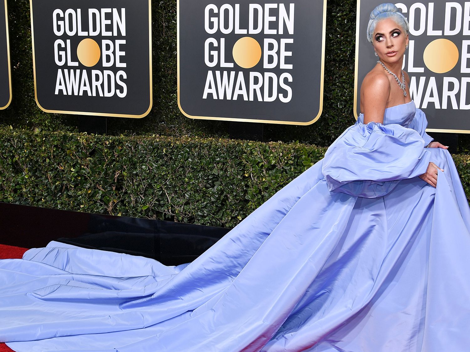 The hidden meaning behind Lady Gaga's epic Golden Globes dress | Marie  Claire UK