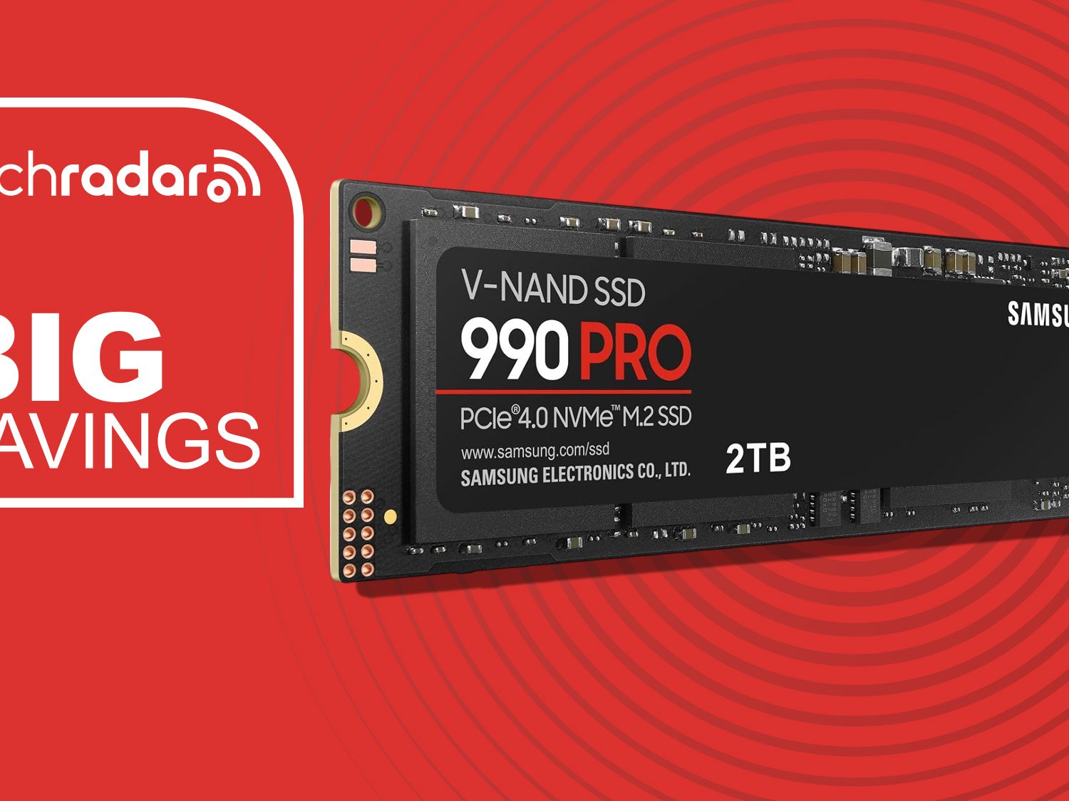 Stellar' 2TB Samsung 990 Pro is a 5-star SSD with a big price cut