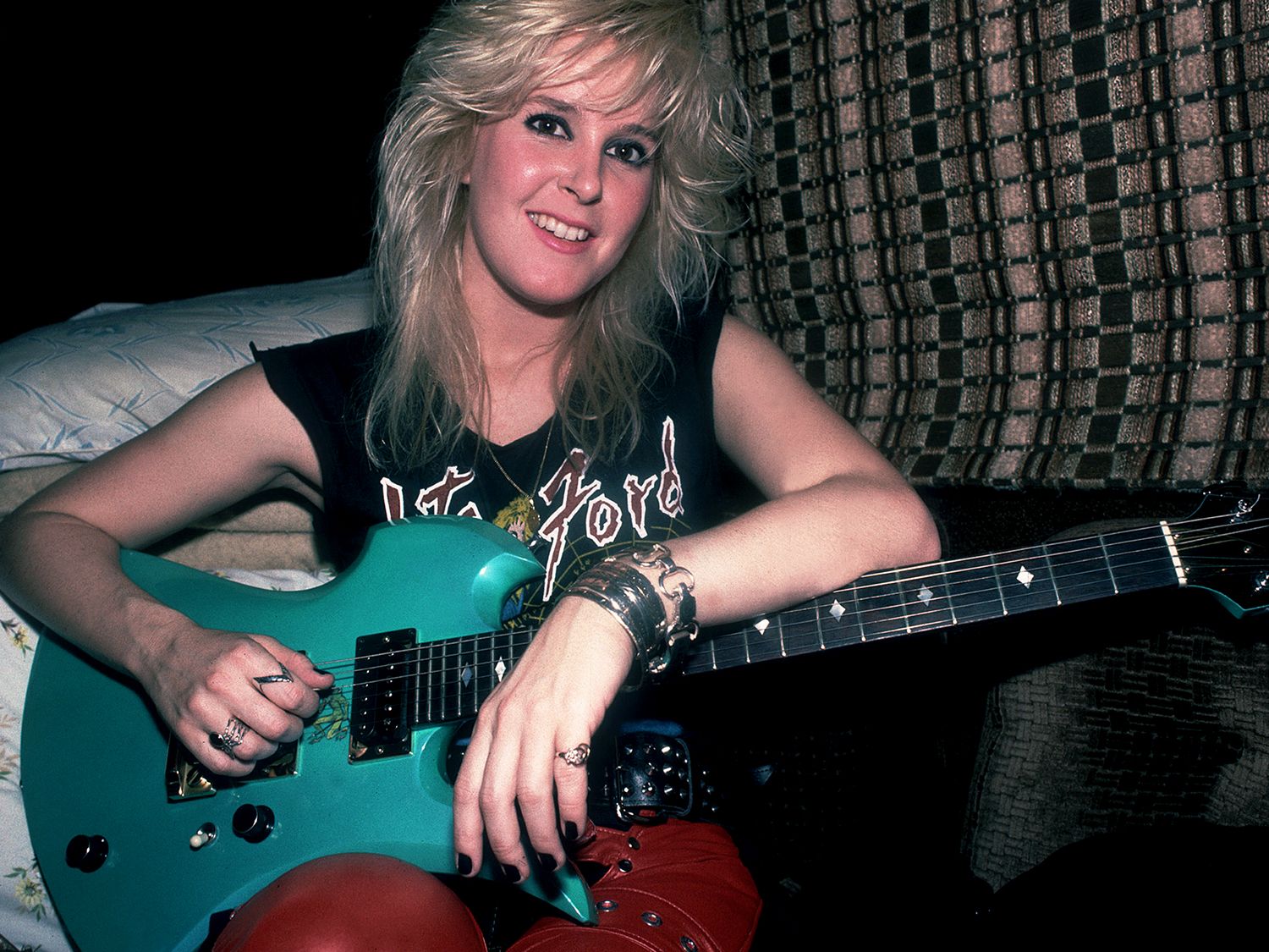 1988 LITA FORD リタ・フォード BC RICH Warlock ギター ポスター