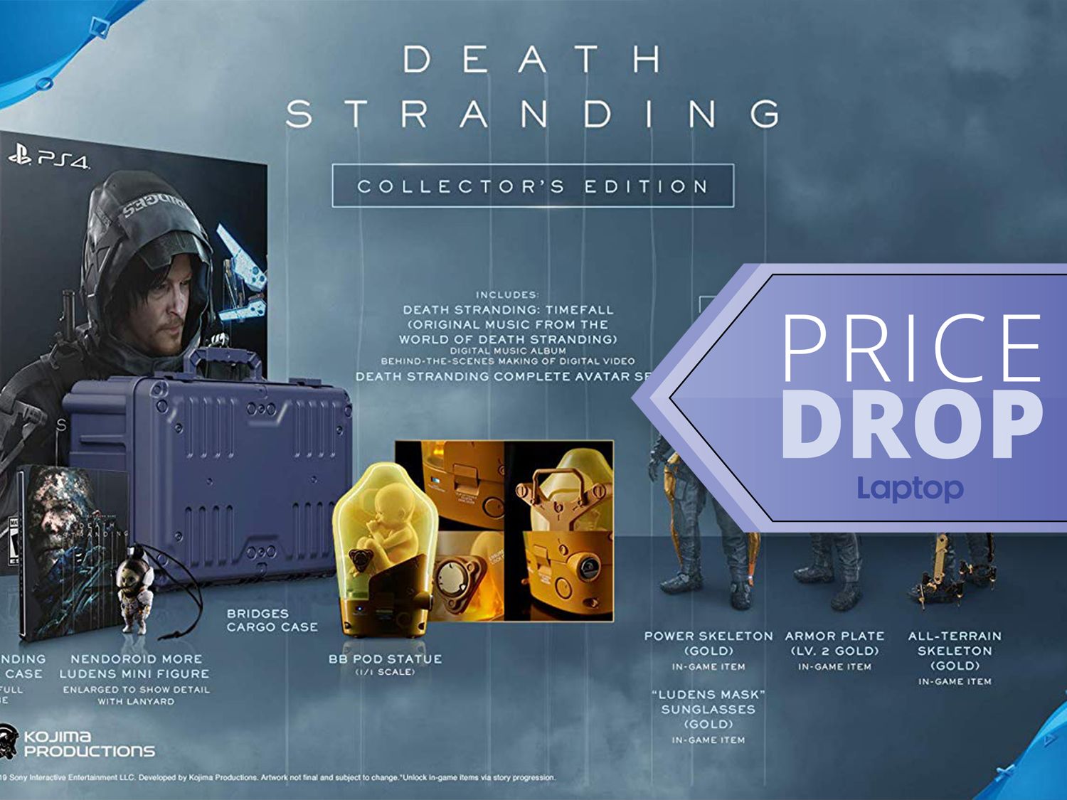 ゲームキャラクター DEATH STRANDING COLLECTOR'S EDITION Sony Death Stranding Collector's Edition Doll Case BB Pod