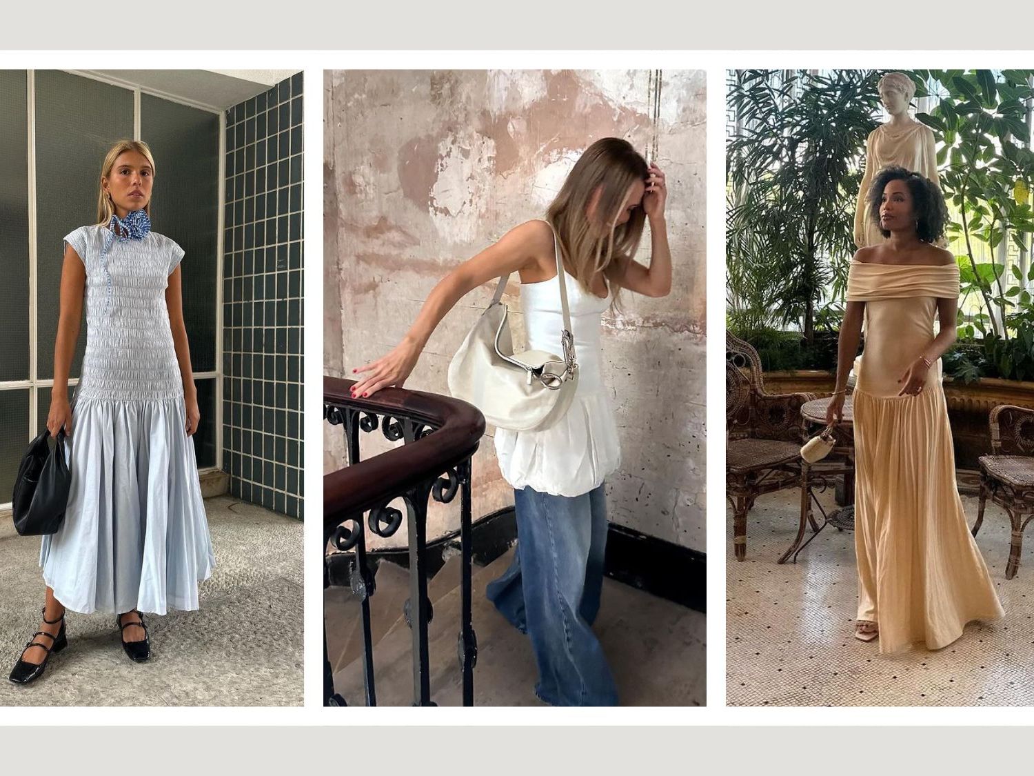 sachin and babi light blue dress Moon River Calle Ruched Drop Waist Midi Dress | Wild Dove Boutique main image 0