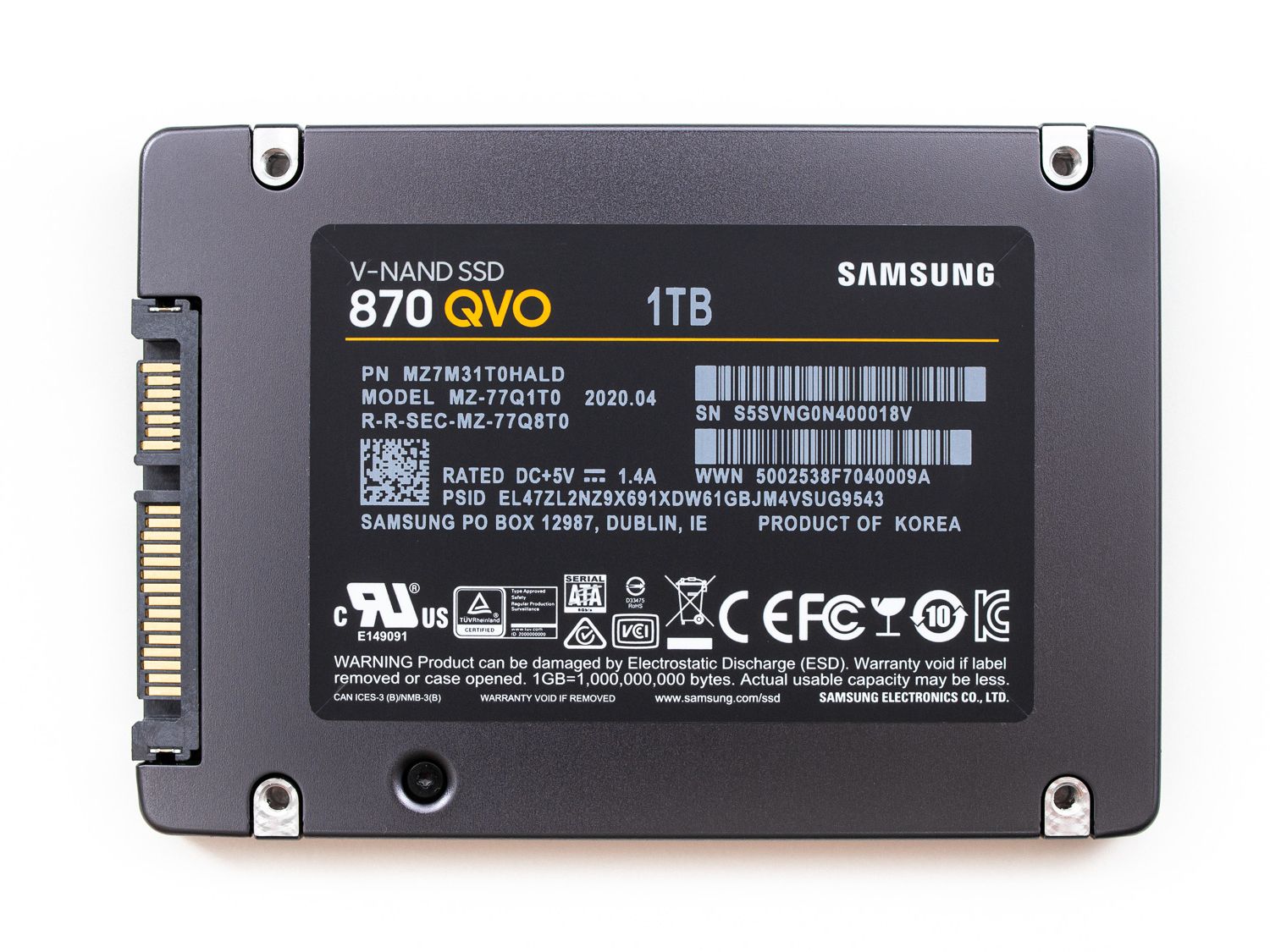 Samsung 870 QVO SATA SSD Review: Taking baby steps with QLC