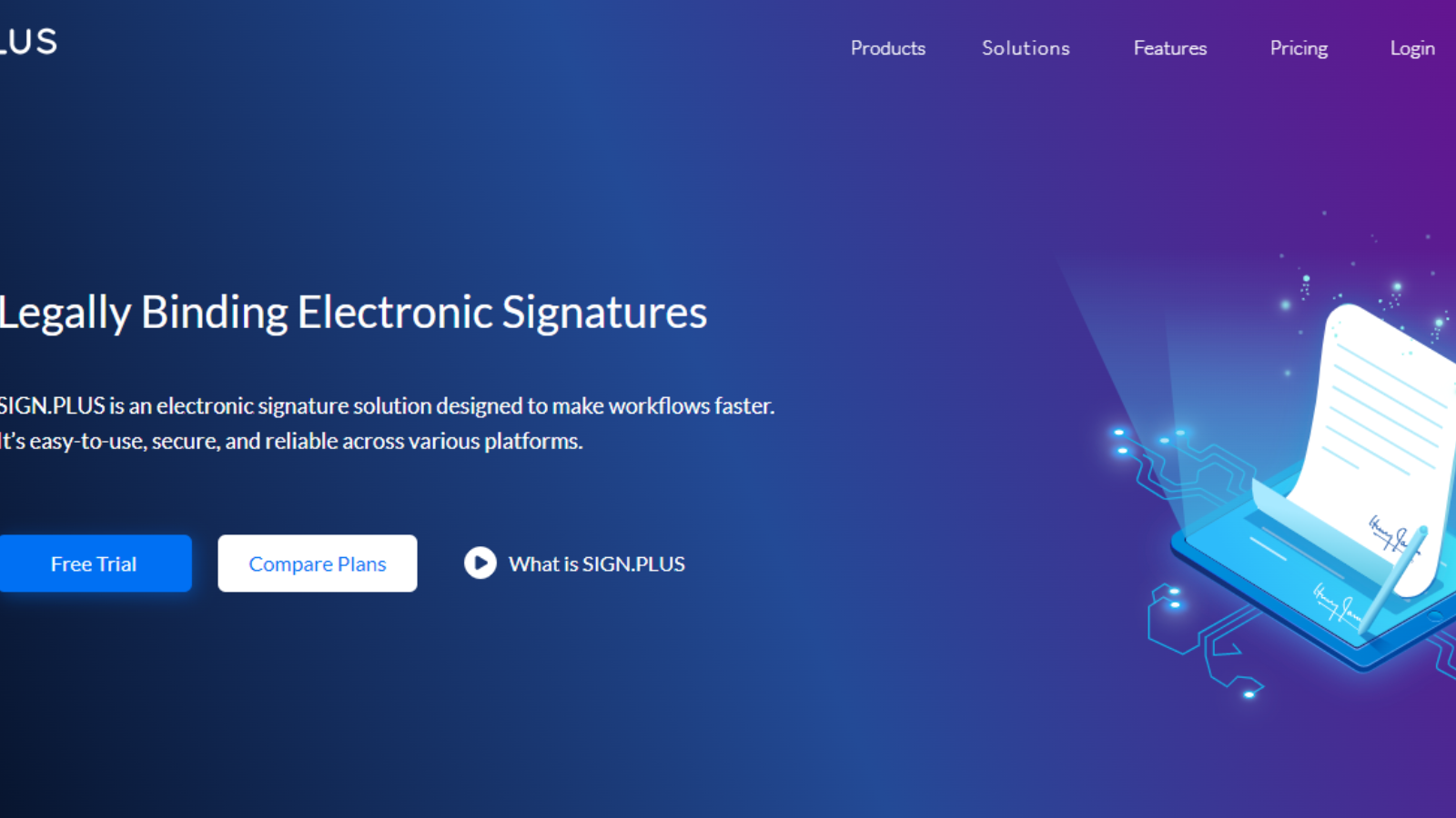 A Plus Signature