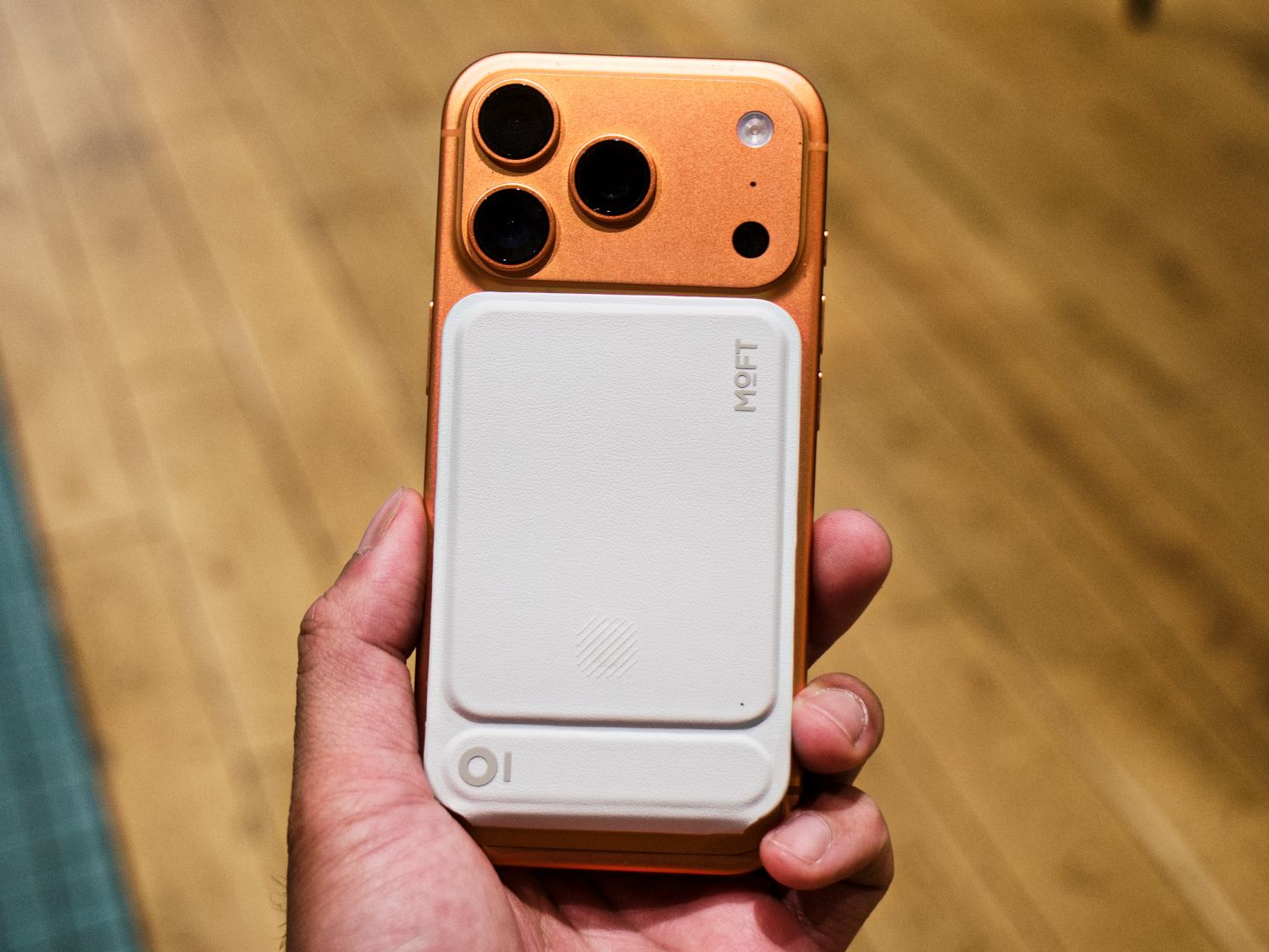 I tried Moft's new MagSafe wallet with Find My support and its coolest feature turns your iPhone into a tripod | Tom's Guide I tried Moft's new MagSafe wallet with Find My support and its coolest feature turns your iPhone into a tripod | Tom's Guide