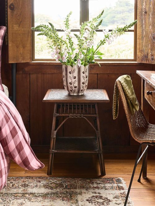 Jovie Wicker Side Table