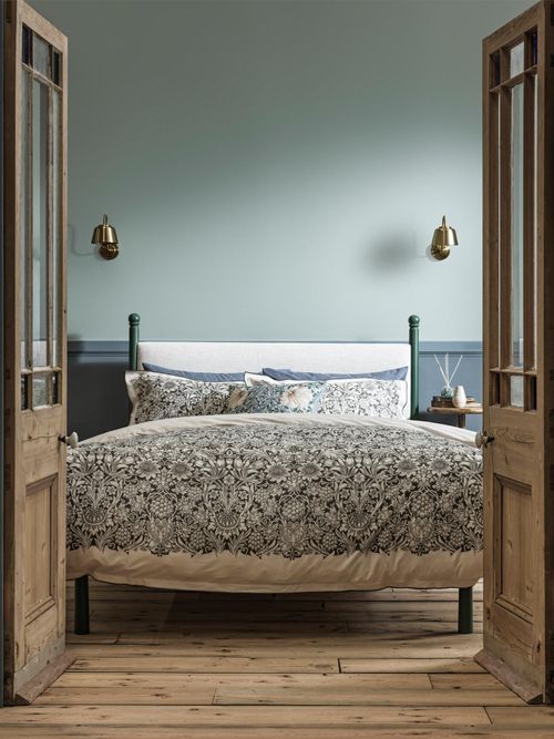 Sunflower Woodblock Bedding