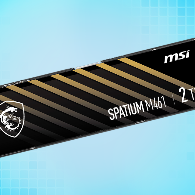 MSI SPATIUM M580 PCIe 5.0 NVMe M.2 4TB FROZR SSD - MSI-US