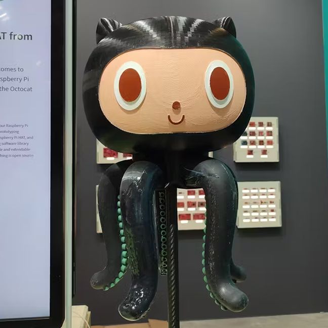 Raspberry Pi brings GitHub's Octocat to life, with tentacles that