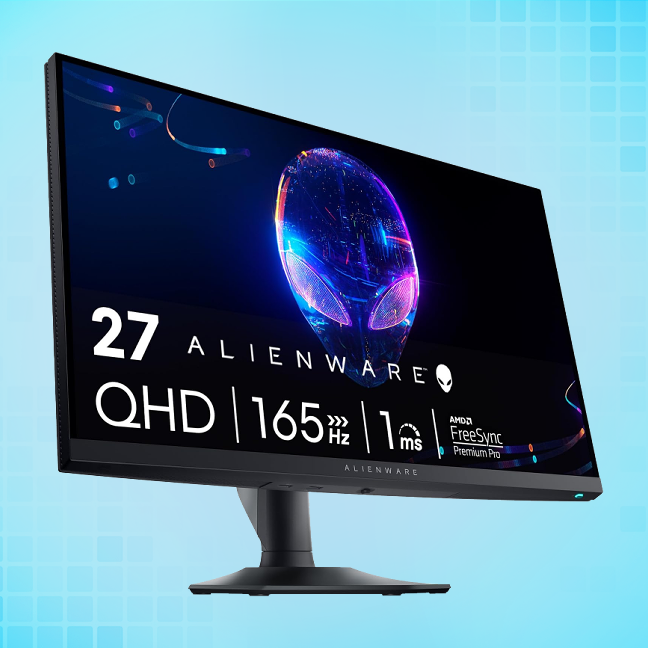 Overclockable Alienware 27-inch QHD gaming monitor is now just