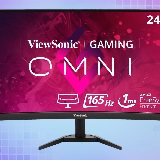 ViewSonic OMNI 24-Inch 165 Hz Curved Monitor Only $149 at Amazon