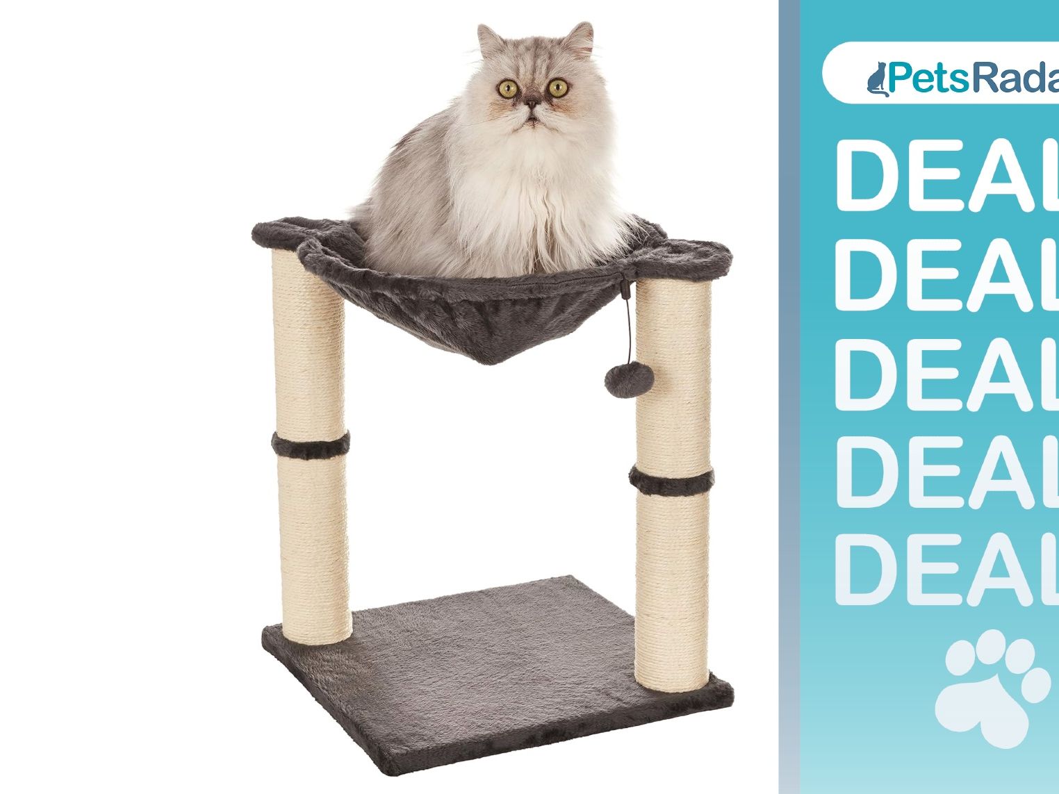 I'm obsessed with this Amazon Basics Cat Tower and it's at its lowest ever  price of 16! | PetsRadar
