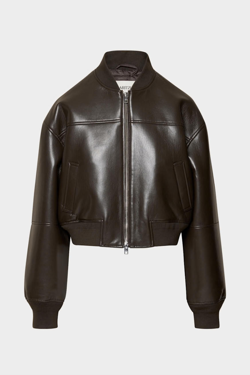 Aritzia, Synergy Bomber - Unreal Leather