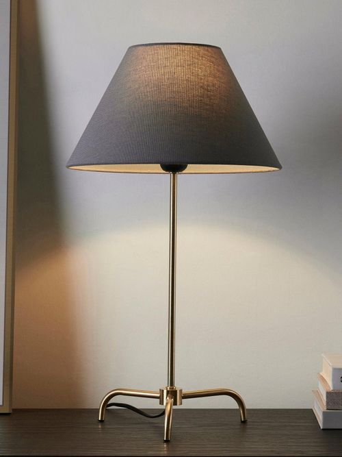 Sisu Minimalist Table Lamp - Brass/grey
