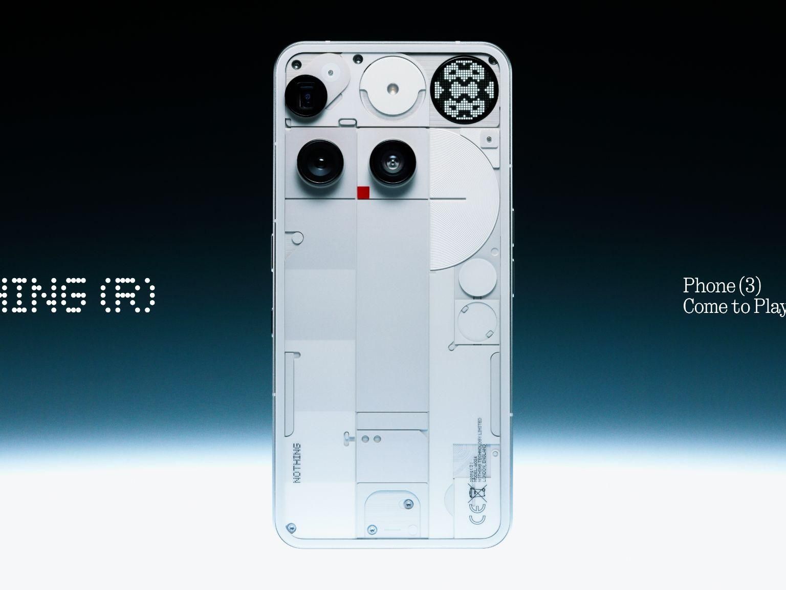 【お得】Nothing Phone (3) White / 12+256GB Nothing Phone 3 5G Unlook Phones Snapdragon 8s Gen 4 Smartphone