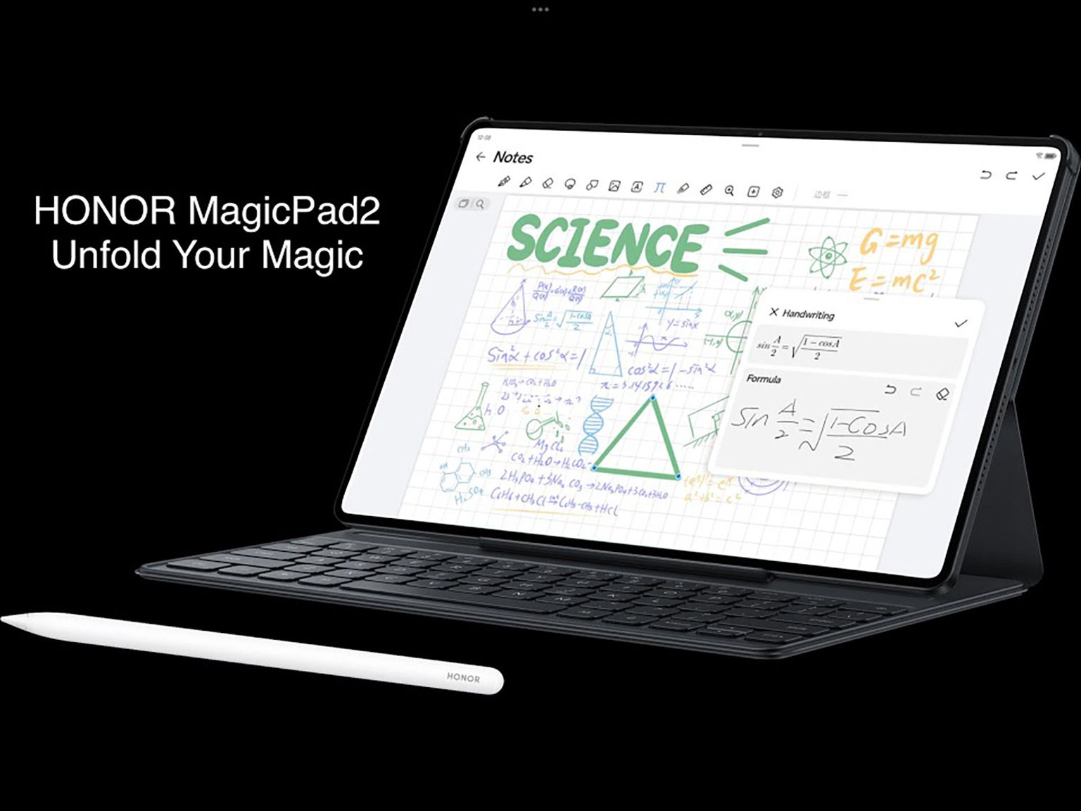 Honor's latest tablet can clean up your messy math homework