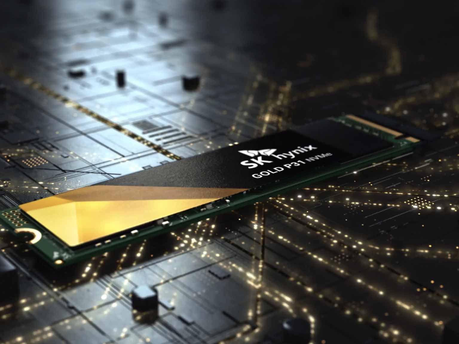 SK hynix's Gold P31 M.2 PCIe NVMe SSD with 128-layer NAND is now