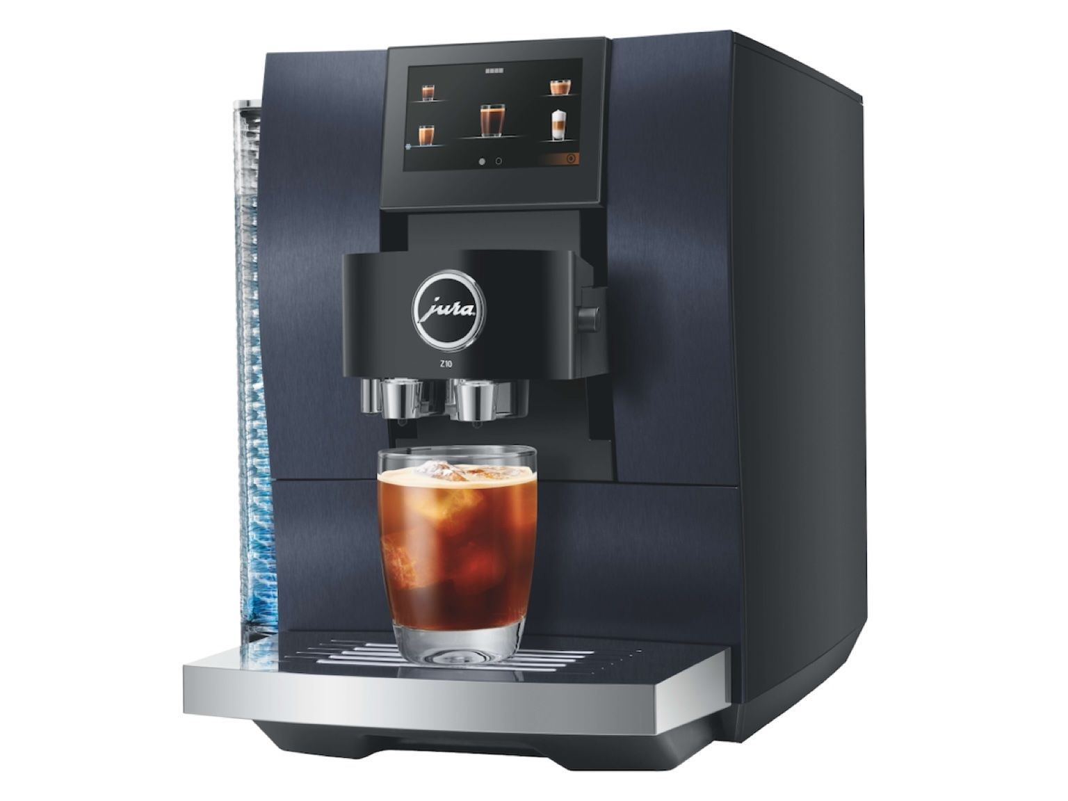 The new Jura Z10 in blue brings a touch of class to your morning