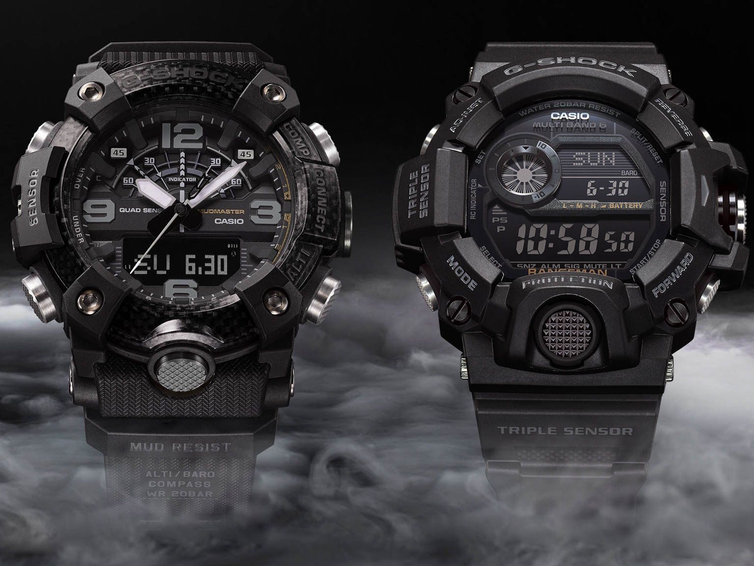 Enter stealth-mode with G-Shock
