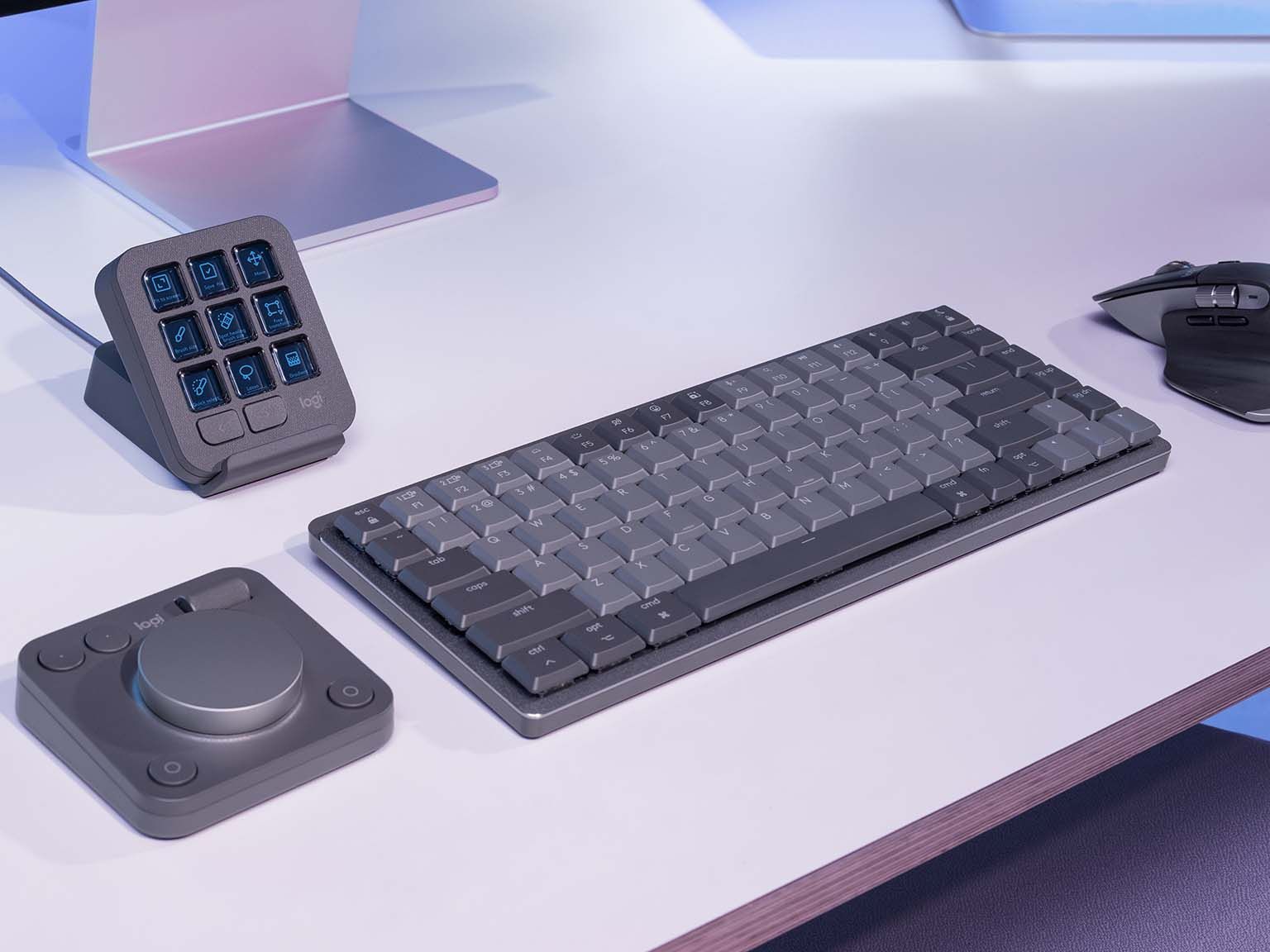 Logitech's new MX Creative Console provides a dialpad and