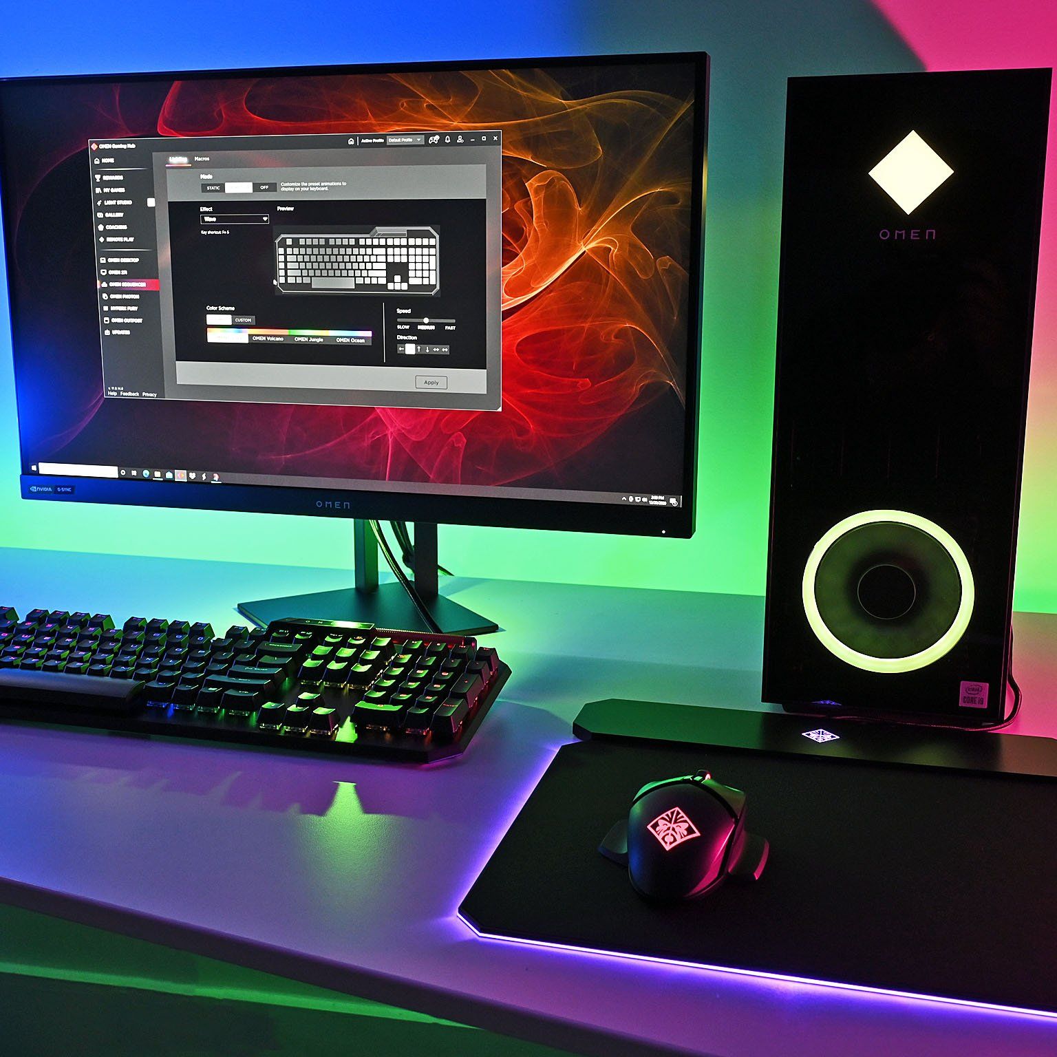 【ハイスペ】HP OMEN 30L GeForce RTX3080 HP Omen 30L PC, RTX 3080, i9-10850K, 64 GB RAM, Windows 10