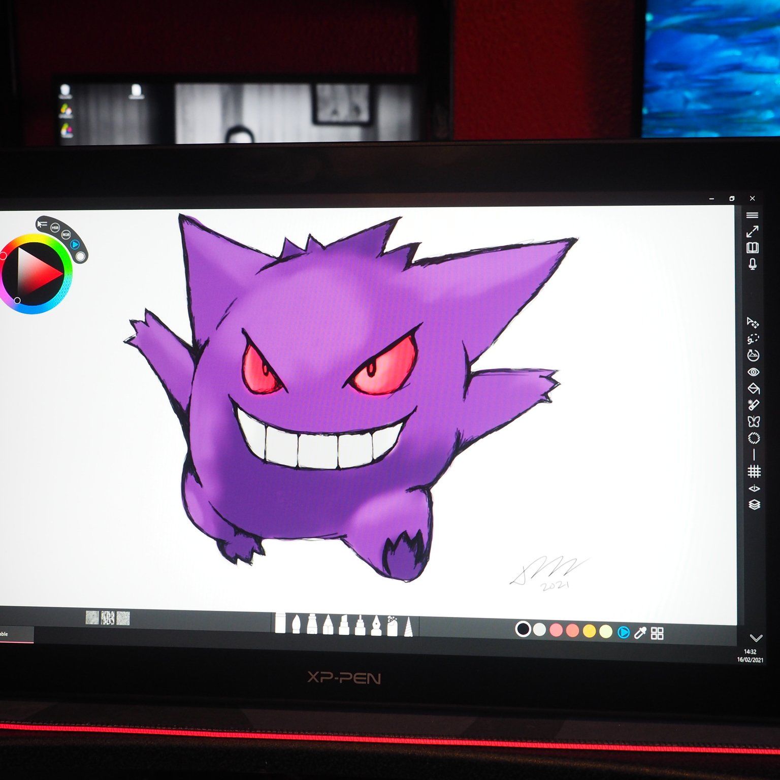 XP-Pen Artist 22 (2nd gen) PC drawing tablet review: Digital art
