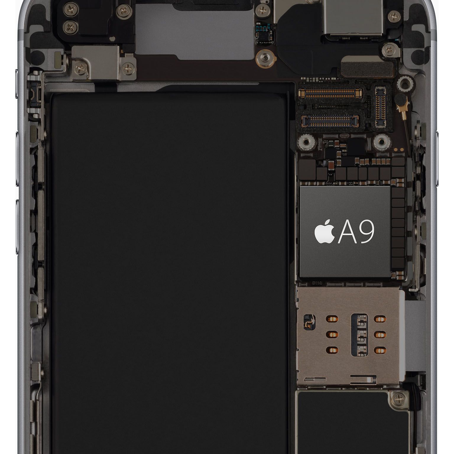 The Apple A9 processor in the iPhone 6s and 6s Plus is 70% faster