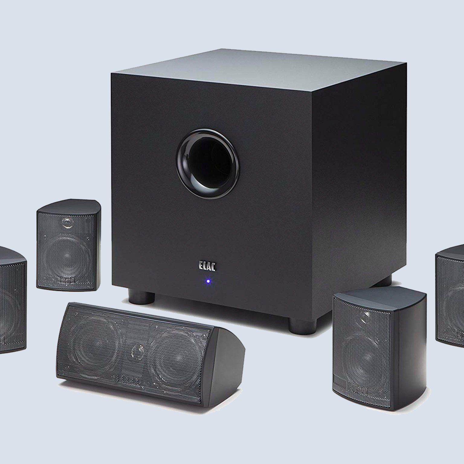 The immersive ELAC Cinema 5 Home Theater 5.1 Speaker System is 65