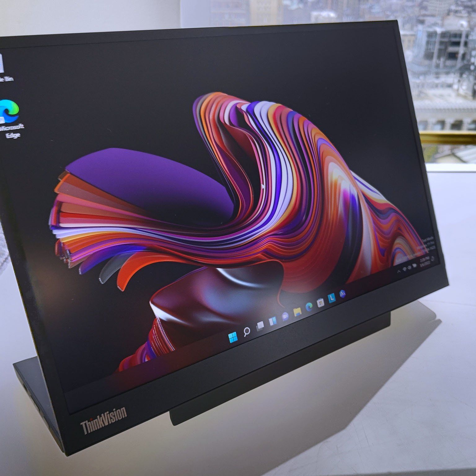 Lenovo ThinkVision M14 モニター　保証25年11月 ハンズオンレビュー】Lenovo ThinkVision M14d 2.2K ポータブル