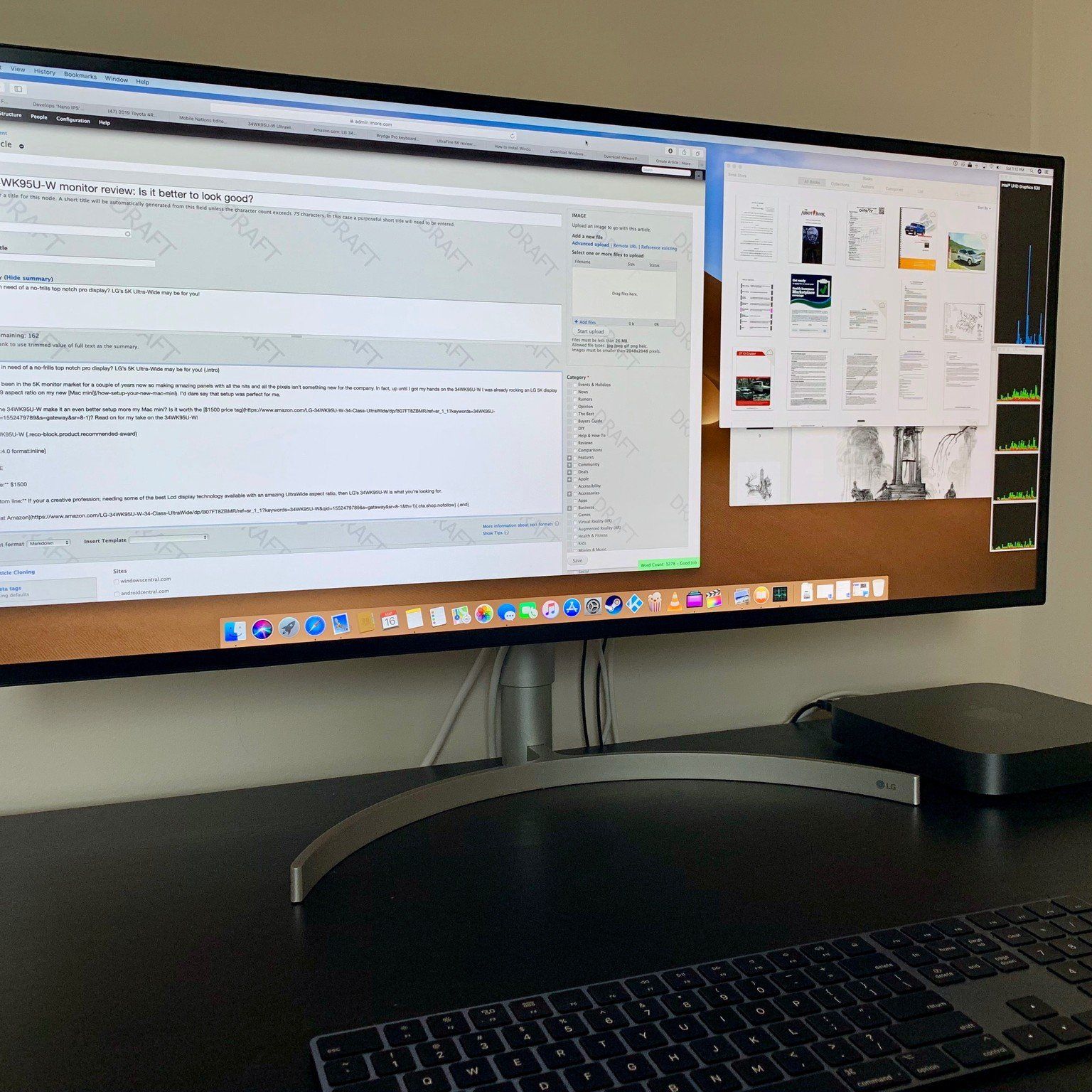 LG 34WK95U-W monitor review: Is it better to look good? | iMore