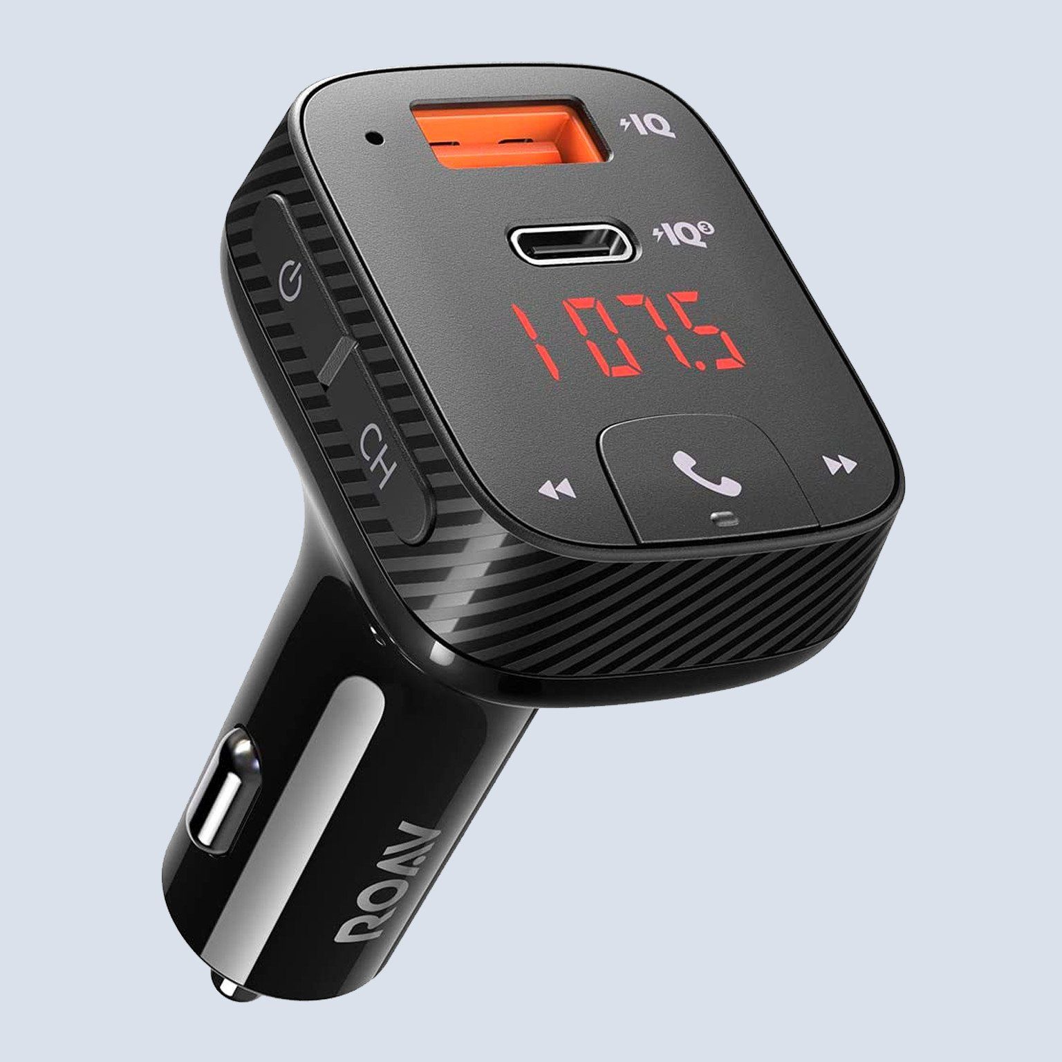 希少 Anker Roav FM Transmitter F3 FMトランスミッター アンカー Bluetooth FM Anker Roav 3.0 &amp; Cancellation