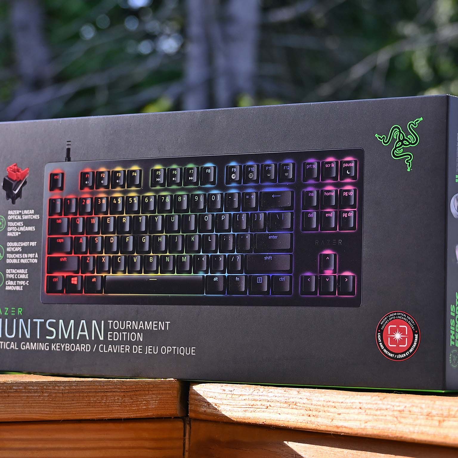 PC周辺機器 Razer - Razer Huntsman Tournament Edition Razer Huntsman Tournament Edition - Linear Optical Switch