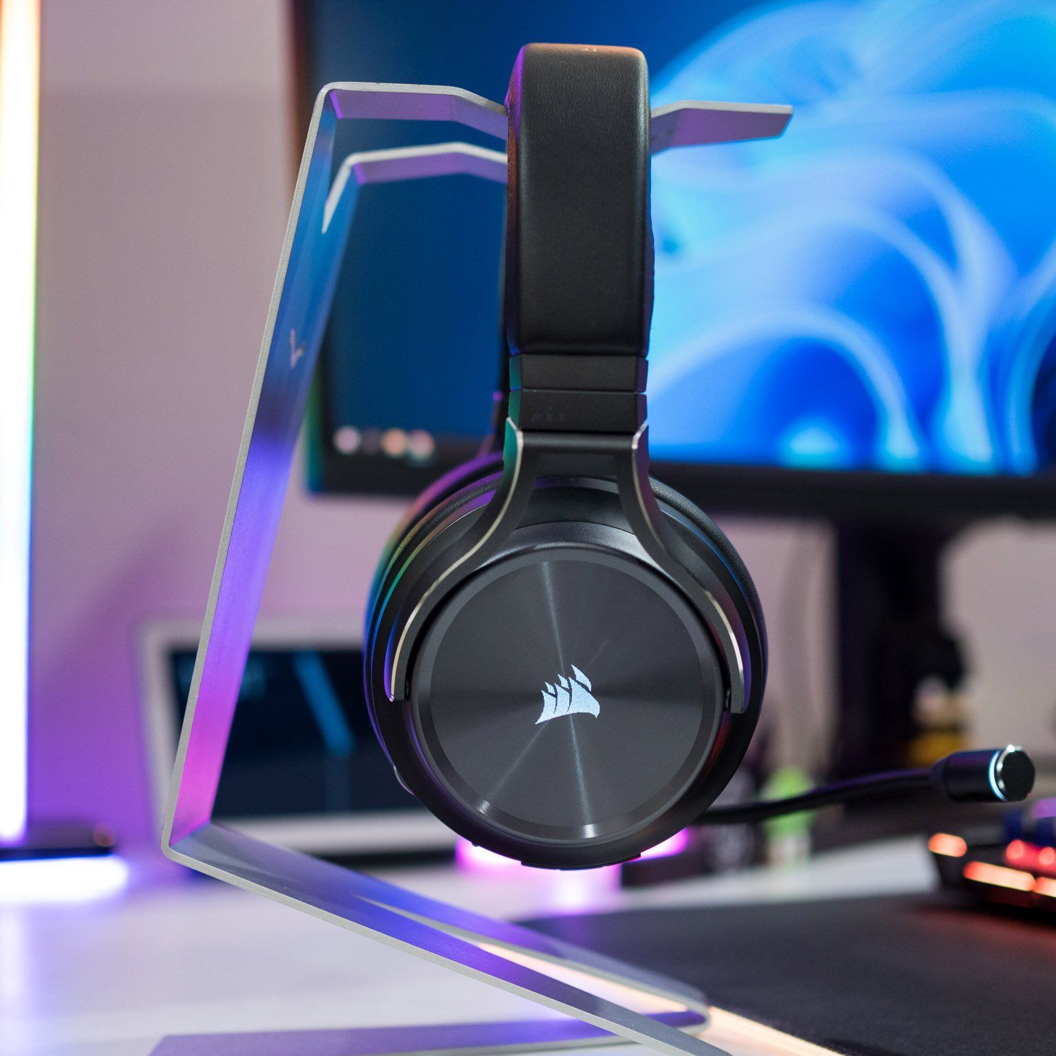 ヘッドホン VIRTUOSO RGB WIRELESS XT VIRTUOSO RGB WIRELESS High-Fidelity Gaming Headset — Carbon