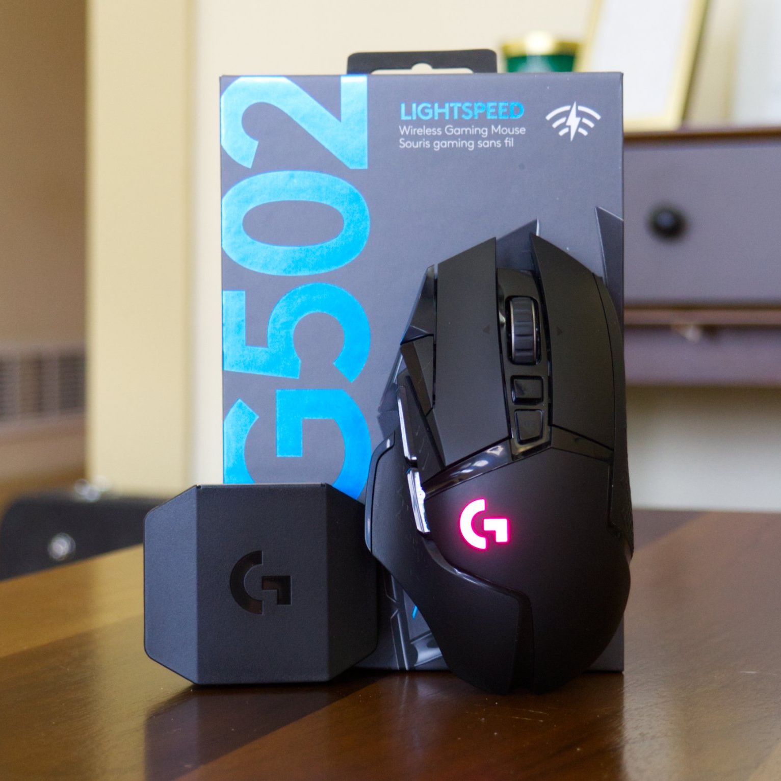 Logitech's fully customizable G502 Hero wireless mouse has matched