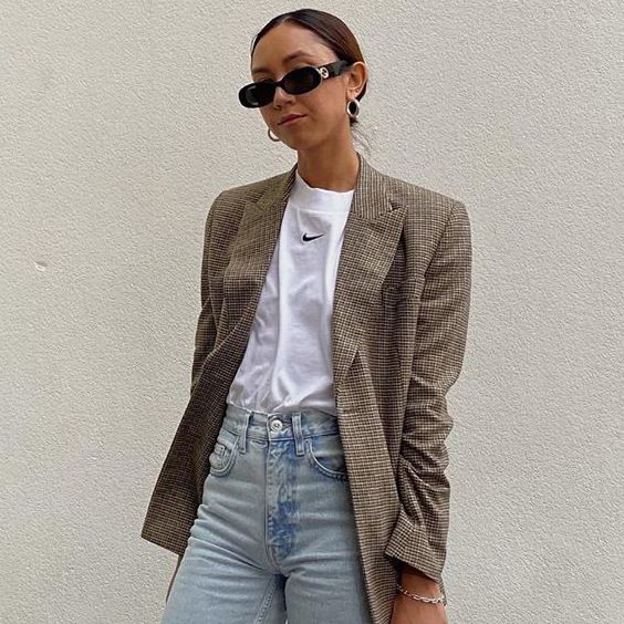 outfits to wear with nike blazers women