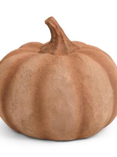 Monochromatic Resin Pumpkin