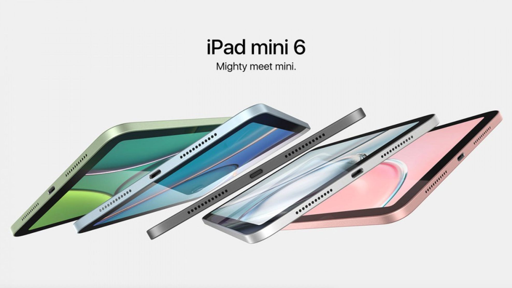 iPad mini 6 unofficial renders show new colors and bring rumored
