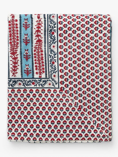 Provence Red & Blue Tablecloth