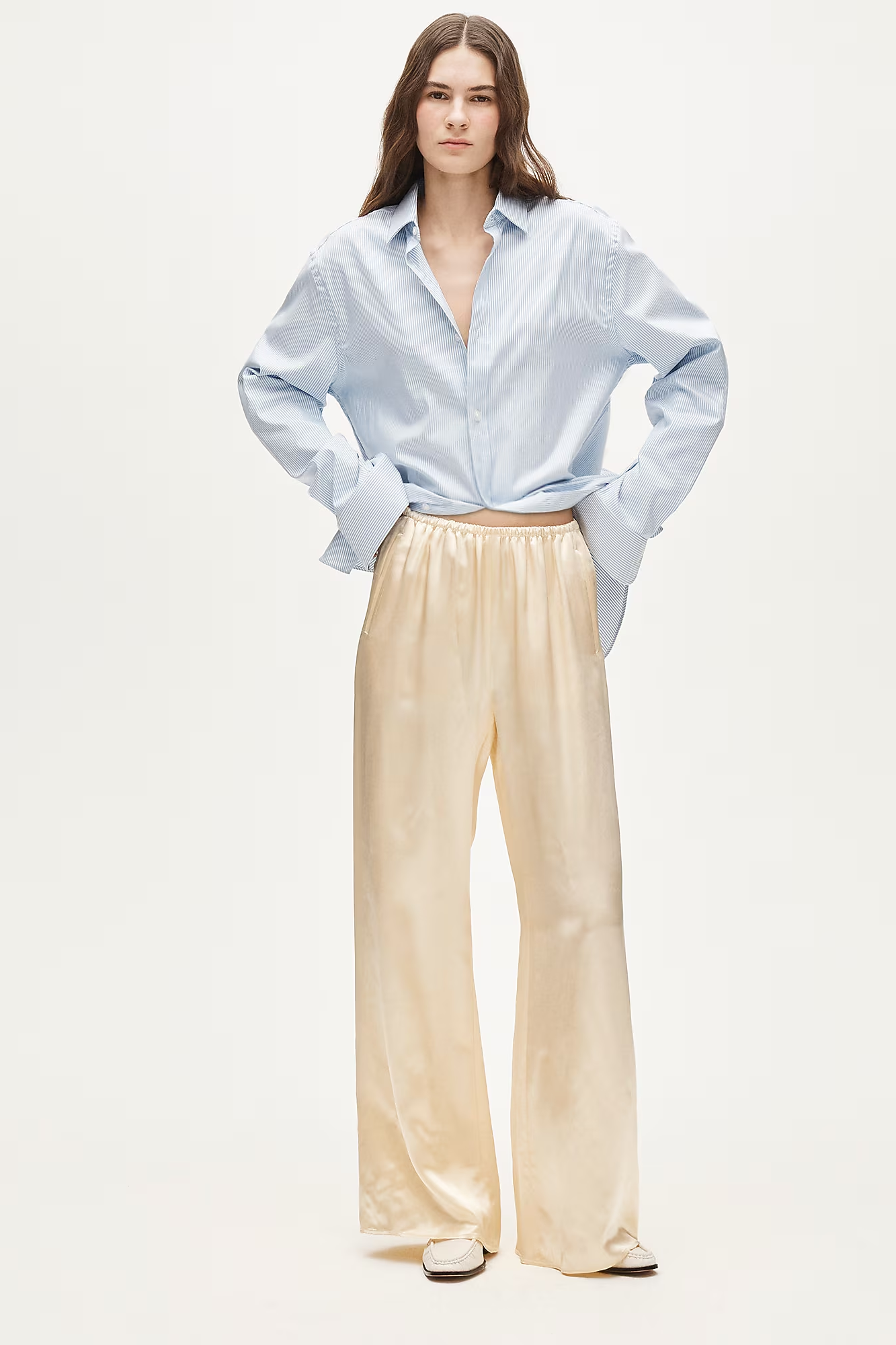 J.Crew, Cosmo Pant in Luster Charmeuse
