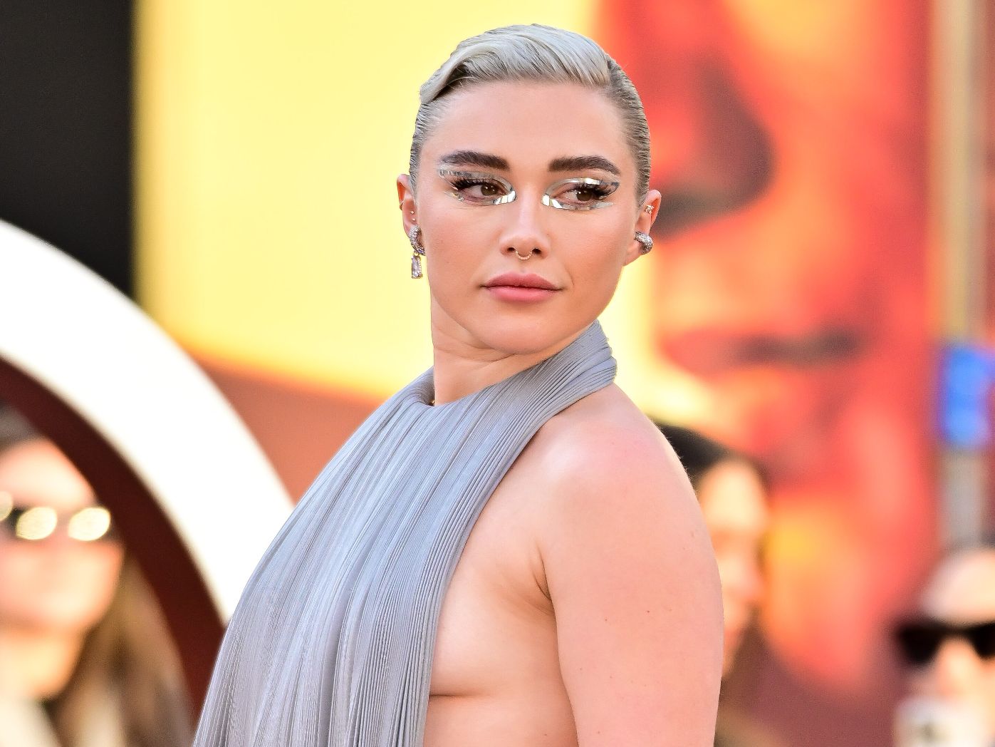 All the Details on Florence Pugh's Completely Backless Dune: Part Two'  Premiere Gown