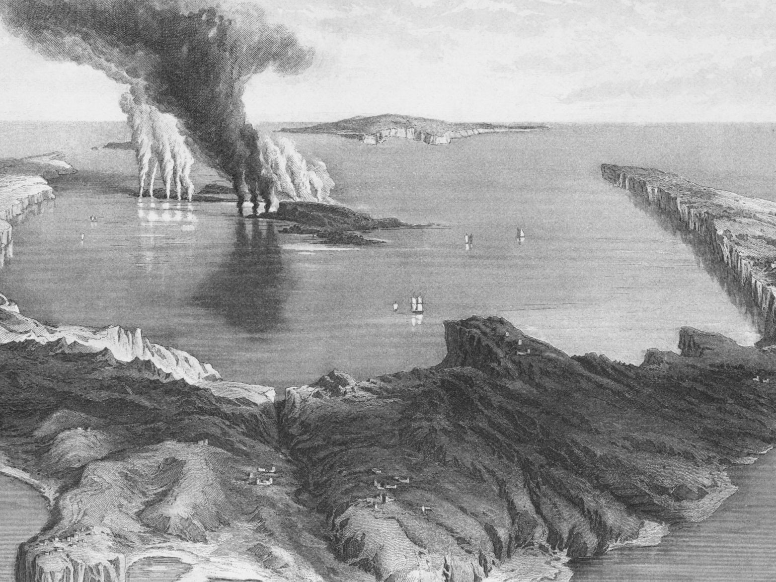 Underwater Santorini volcano eruption 520,000 years ago was 15 times bigger  than record-breaking Tonga eruption | Live Science