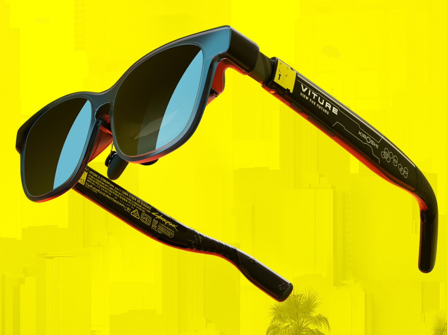 Viture Luma Pro gets a Cyberpunk 2077 makeover — making them a