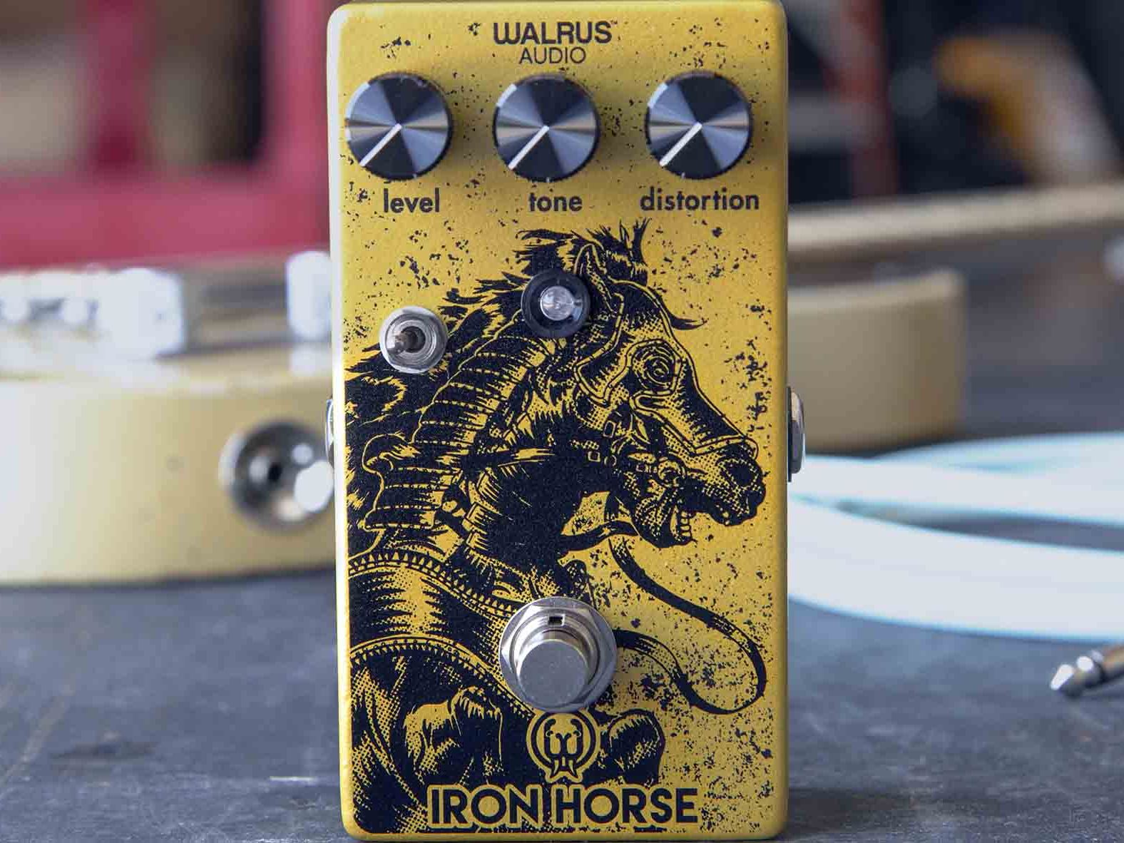 Walrus Audio saddles Iron Horse Distortion pedal with V2 specs