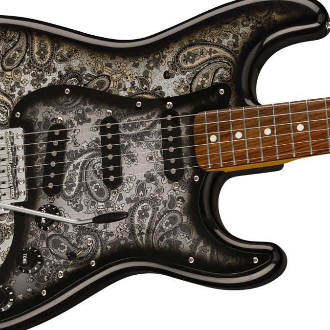 Behold Fender's New Black Paisley Stratocaster | GuitarPlayer