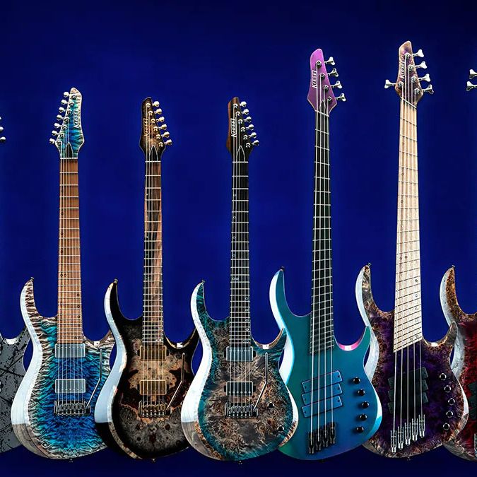 Kiesel unveils the A2, a future-forward offset electric guitar and