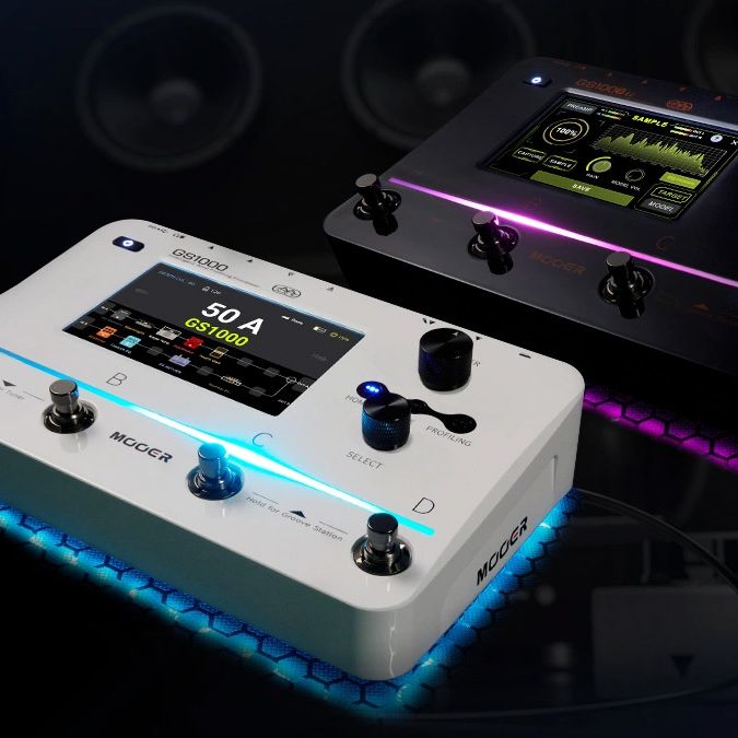 ギター MOOER GS1000 Amazon.com: MOOER GS1000 Li Guitar Multi-Effect Processor