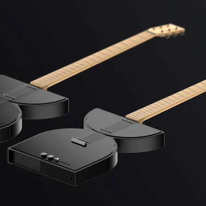Is this ultra-minimalist six-string that ignores conventional