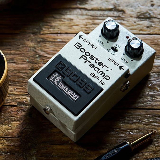 One of the most flexible boost pedals available”: Boss' Waza