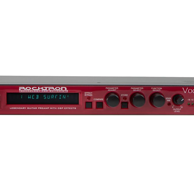 Rocktron brings the VooDu Valve guitar preamp back to life with