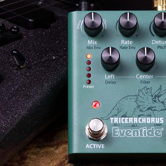 Eventide Tricerachorus ギターエフェクター TriceraChorus | Tri Stereo Chorus VST Plugin | Eventide Audio